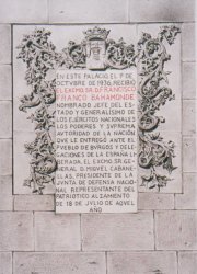 19 inscripcion original en el palacio de capitania de burgos